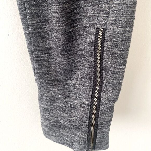 Athleta Gray Jogger Zipper Accent Cuffs size Small Tall Athletic Casual Hiking - Picture 3 of 12